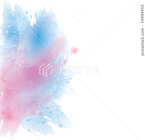Vector watercolor splash texture background. Vector watercolor splash texture background. 34999459