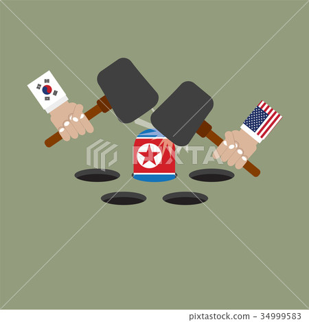 America And South Korean Trying To Hit North Korea 34999583