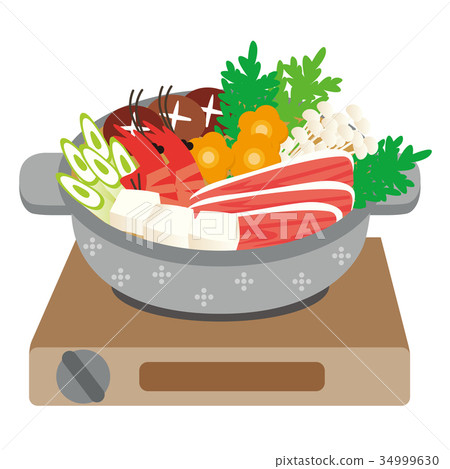 Nabe illustration - Stock Illustration [34999630] - PIXTA