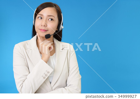 Smiling operator Smiling operator 34999927