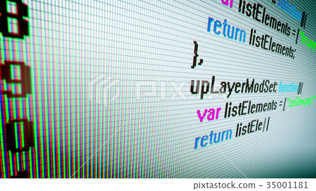 Advanced Coding in Extreme Close-up 35001181