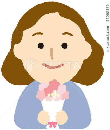 Bouquet and women 35002386