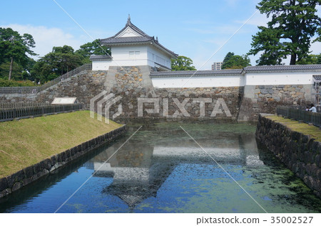 小田原城堡護城河和銅門 35002527