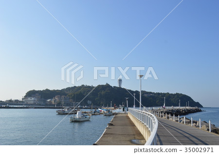江之島和片瀨漁港 35002971