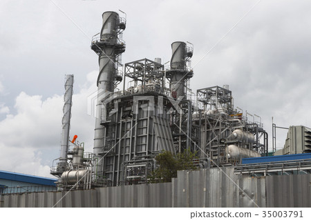 power plant station Building power plant station Building 35003791