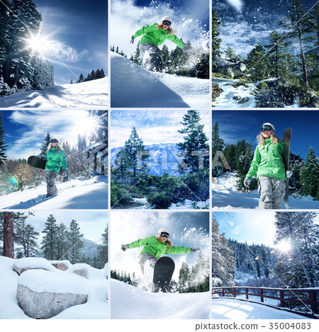 winter snow winter snow 35004083