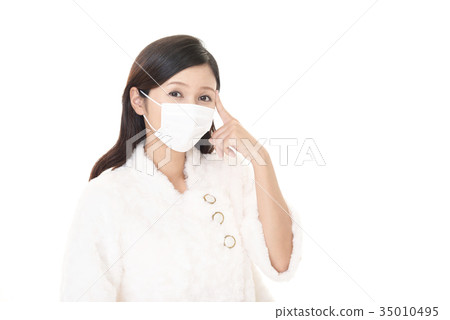 一個感冒的女人 35010495