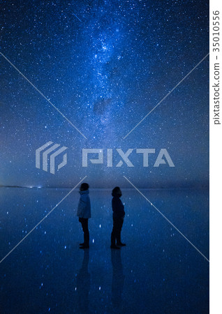 烏尤尼鹽湖星空 35010556