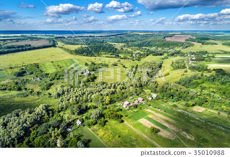 Typical aerial landscape of the Central Russian Typical aerial landscape of the Central Russian 35010988