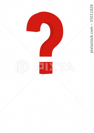 question mark 35011826