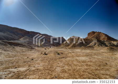 Desert landscape in Israel south 35012153