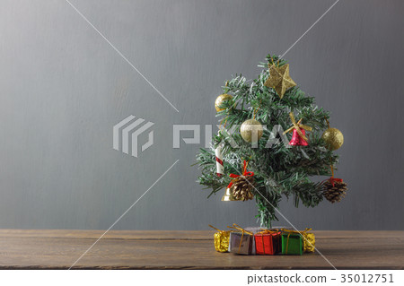 Merry Christmas fir tree concept background. Merry Christmas fir tree concept background. 35012751