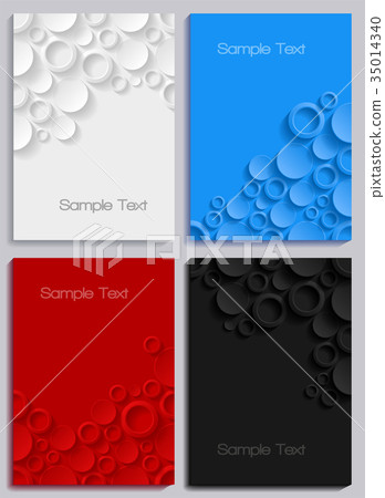 A4 size covers design set 35014340