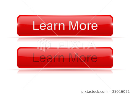 Red button LEARN MORE. Active and normal 35016051