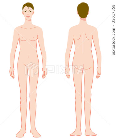 男性裸體前後 男性裸體前後 35017359