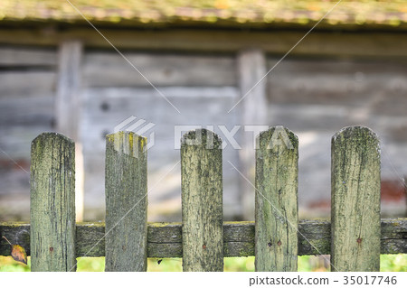 Old wooden fence, Western Ukraine Old wooden fence, Western Ukraine 35017746