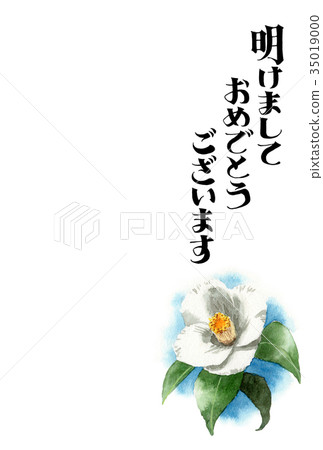 新年卡的材料與新年卡 35019000