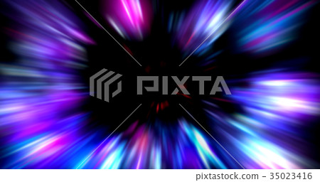 Colorful abstract radiant flash Explosion Colorful abstract radiant flash Explosion 35023416