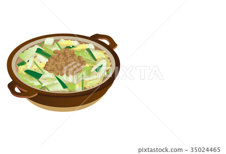 今天的米納豆鍋 今天的米納豆鍋 35024465