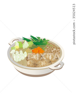 今天的米飯雞肉餃子鍋 今天的米飯雞肉餃子鍋 35024513