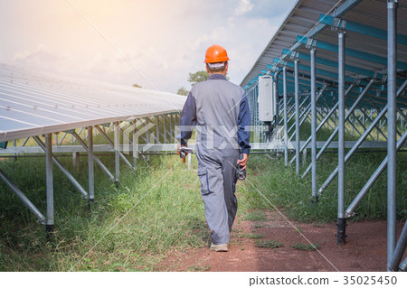 operation and maintenance in solar power plant 35025450