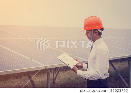 operation and maintenance in solar power plant 35025763