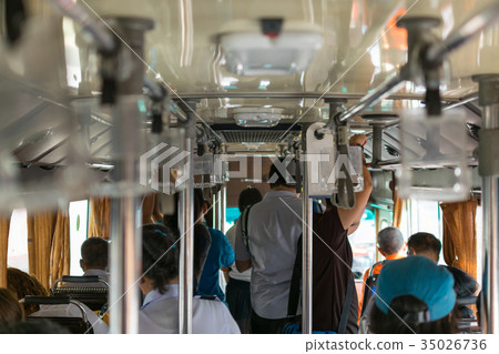Bus in Bangkok Thailand Bus in Bangkok Thailand 35026736