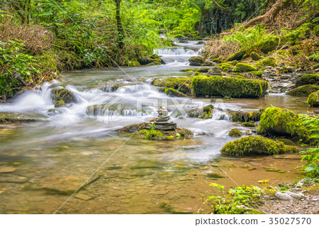 Rocky river Trevillet in North Cornwall 35027570
