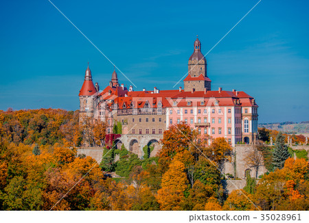 15 october 2017 - Castle Ksiaz, Poland. 15 october 2017 - Castle Ksiaz, Poland. 35028961