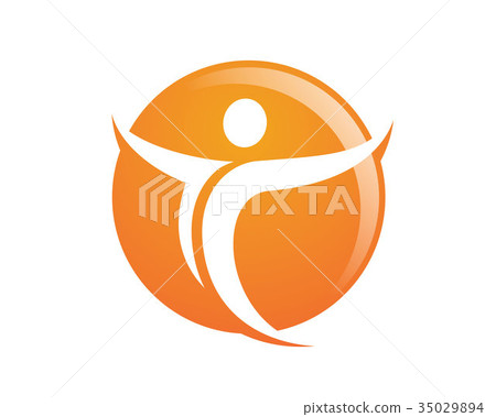 Healthy Life Logo template 35029894