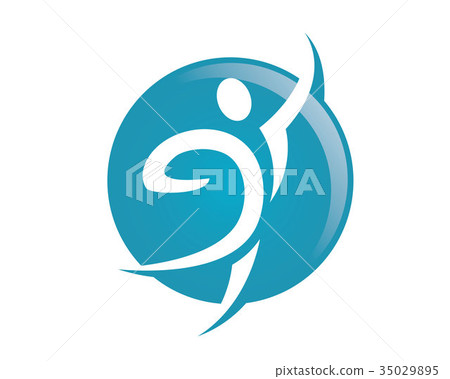 Healthy Life Logo template 35029895
