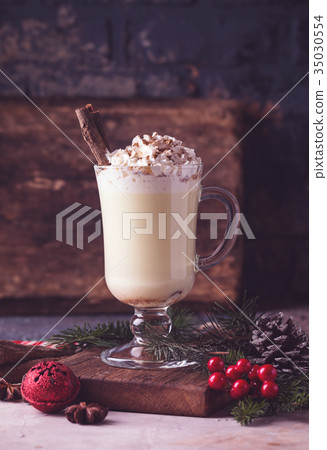 Traditional winter eggnog Traditional winter eggnog 35030554