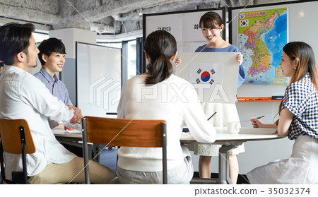 Language school Korean 35032374