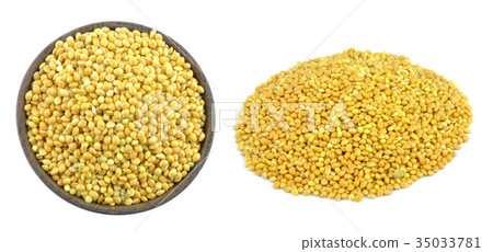Millet isolated Millet isolated 35033781