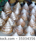 seashells for sale on a beach in Bali 35034356