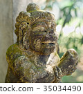 Traditional Balinese stone sculpture art  35034490