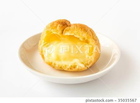 Cream puff candy sweet custard cream snack Suites 35035567