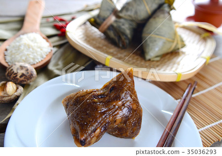 Chinese Rice Dumpling Chinese Rice Dumpling 35036293