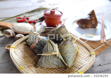 Chinese Rice Dumpling Chinese Rice Dumpling 35036295
