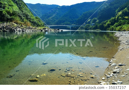 Long-lasting stream Kiryu river Long-lasting stream Kiryu river 35037237