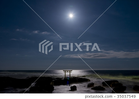 Iori Pref. Oarai Town Torii in Kamisu Iori Pref. Oarai Town Torii in Kamisu 35037549