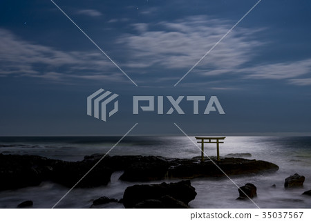 Iori Pref. Oarai Town Torii in Kamisu Iori Pref. Oarai Town Torii in Kamisu 35037567