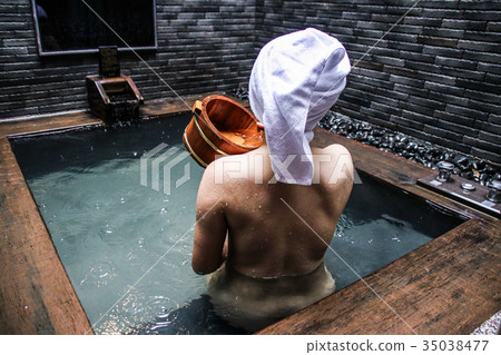 女孩溫泉美人泉 35038477