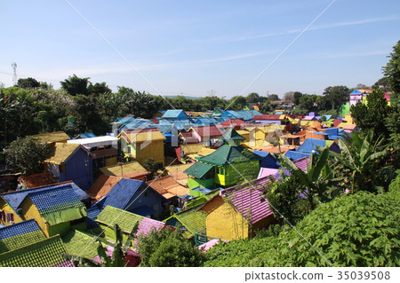 A colorful town A colorful town 35039508