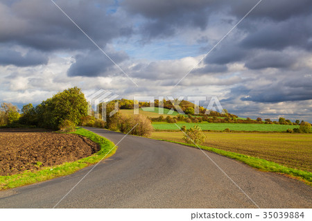 Autumn scenery in Central Bohemian Highlands Autumn scenery in Central Bohemian Highlands 35039884