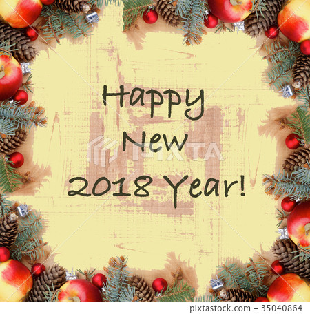 New Year Postcard New Year Postcard 35040864