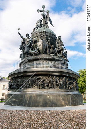 Millennium of Russia monument (1862) in Novgorod Millennium of Russia monument (1862) in Novgorod 35041203