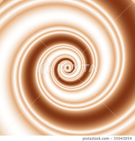 Chocolate and milk twirl 35043054