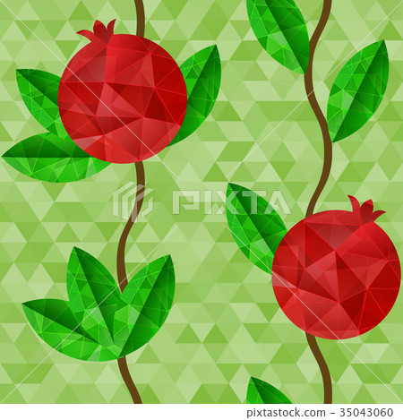 Pomegranates seamless pattern Pomegranates seamless pattern 35043060
