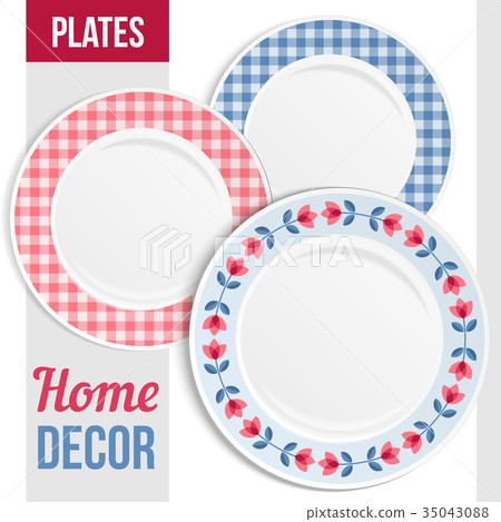 Set of decorative plates. Set of decorative plates. 35043088